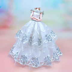 1/6 Scale Doll Clothes Set - Party Dress, Tank Top, Skirt, Coat, Jacket
