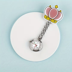 Nurse Pocket Watch Cartoon Students Digital Watch
