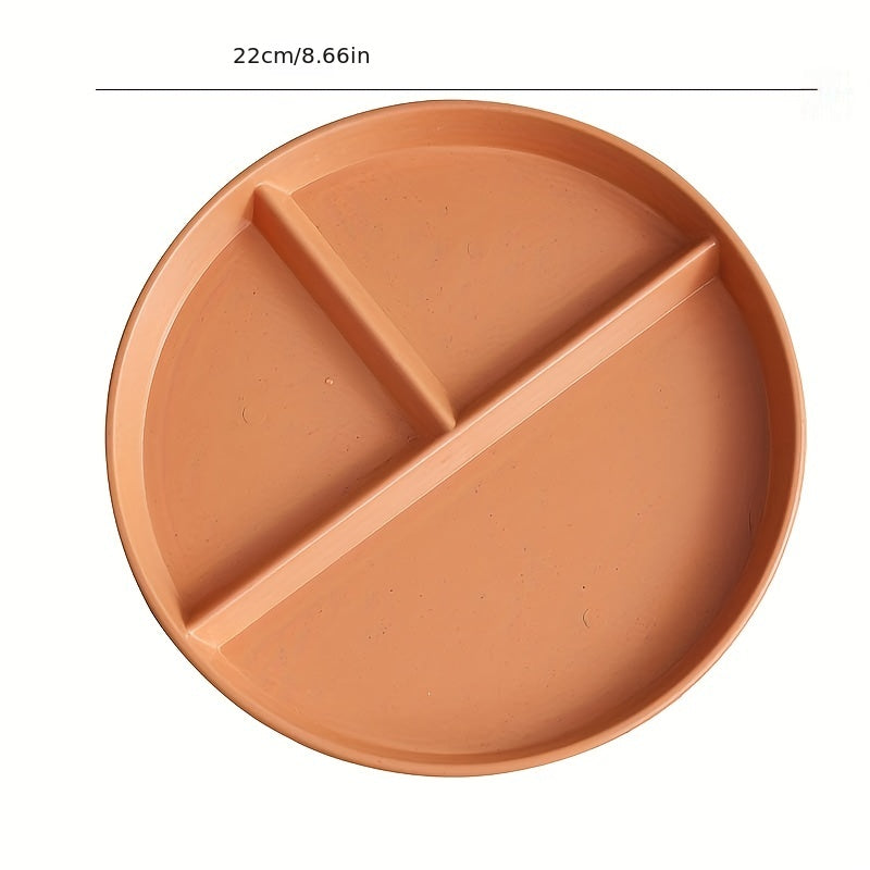 Plastic Dinner Plate for Weight Loss and Picnic