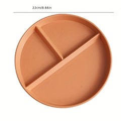 Plastic Dinner Plate for Weight Loss and Picnic