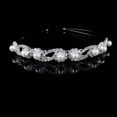 Sparkling Rhinestone Headband for Party Performance - Girls Gift