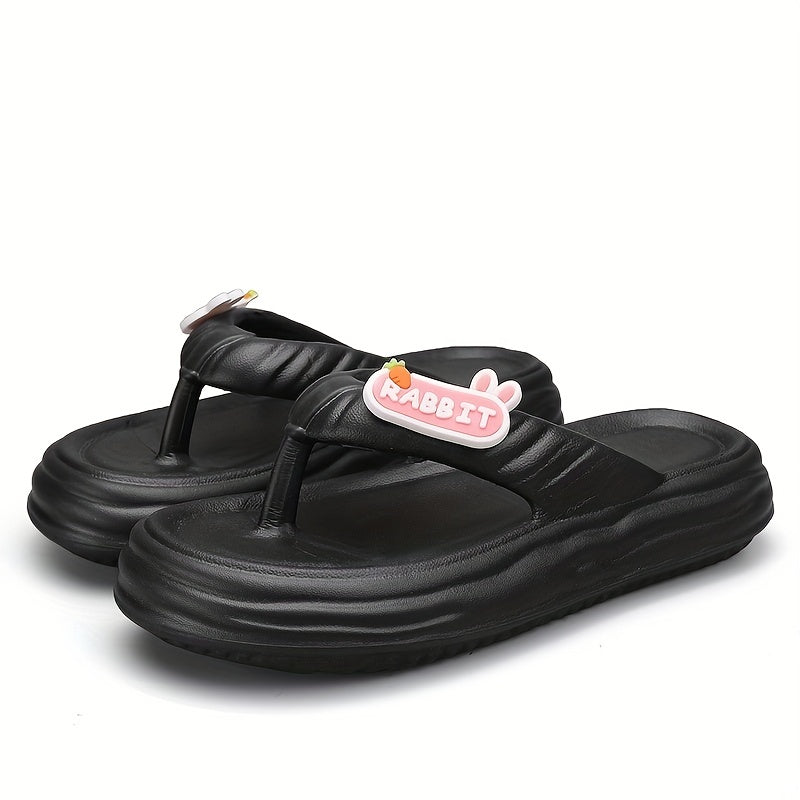 Women's Thick Bottom Sport Flip Flops