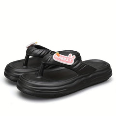 Women's Thick Bottom Sport Flip Flops