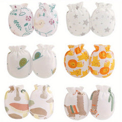 Newborn Cartoon Mittens for Baby Girls and Boys