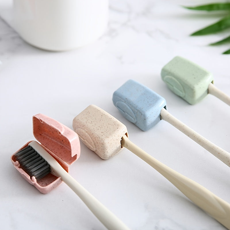 4pcs Toothbrush Case Portable Keep Toothbrush Clean & Safe On the Go