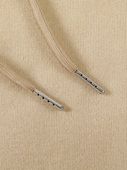Chinese Characters Print Men's Hooded Sweatshirt for Autumn Winter
