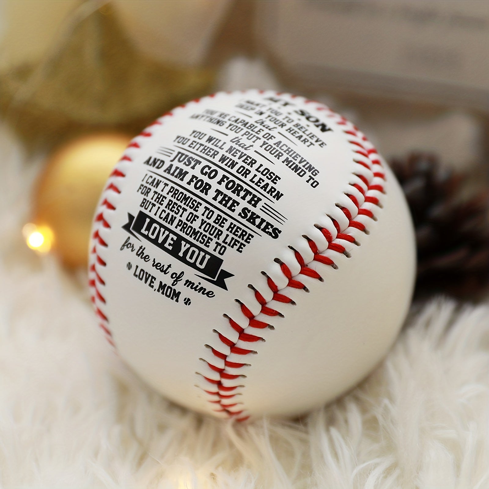 Baseball Fan Son Present From Mom