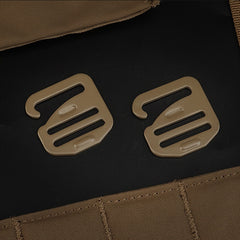 2pcs G Hook Wave Buckle for Backpack Shoulder Strap Adjustment