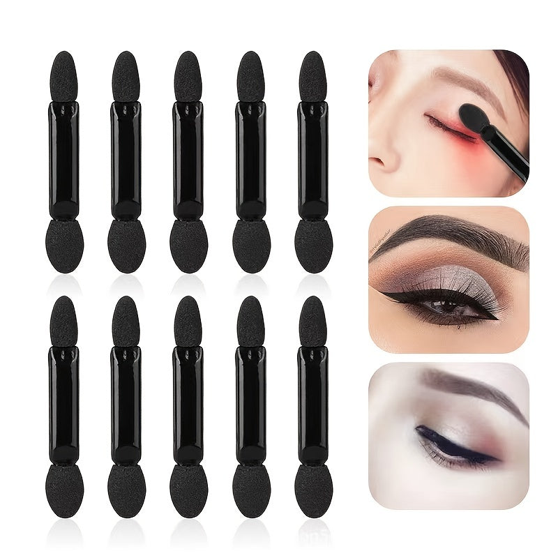 20pcs Double Head Eyeshadow Brushes Makeup Applicator