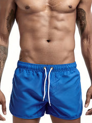 Men's Quick Dry Comfy Beach Shorts - Drawstring Waist