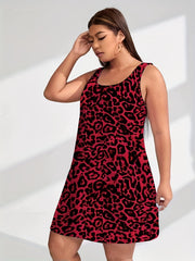 Leopard Print Tank Dress