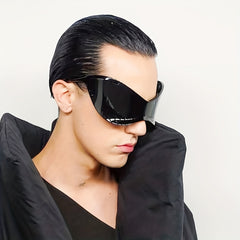 Men's Large Frame Sunglasses UV Resistant for Daily Wear