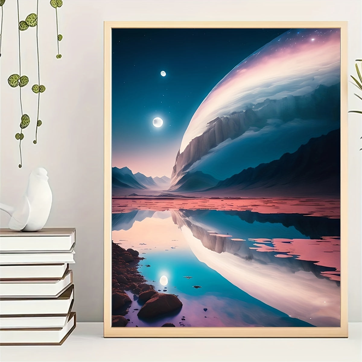 Mountain & River Landscape 5D DIY Rhinestone Painting Kit