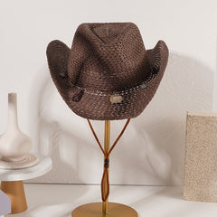 Breathable Sunshade Cowboy Hat For Outdoor Activities