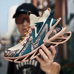 Men's Breathable Blade Sneakers For Jogging Gym
