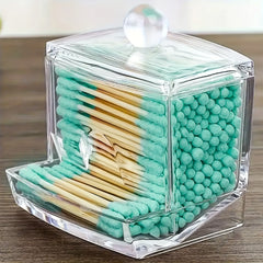 Cotton Swab Cotton Pad Holder Bathroom Storage Box