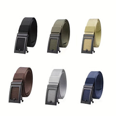 Iron Pin Buckle Canvas Belt Nylon Tactical Belt Men's Casual Pants Belt