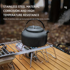 Foldable Stainless Steel Camping BBQ Grill Portable Stove Bracket