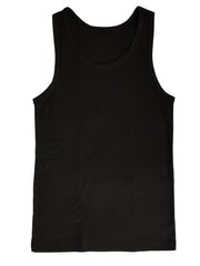 Men's Solid Tank Top Quick Dry Sleeveless Shirt for Summer Outdoor
