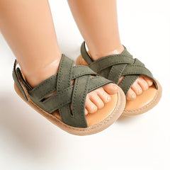 Baby Girls Open Toe Sandals Lightweight Breathable Non-Slip for Spring & Summer