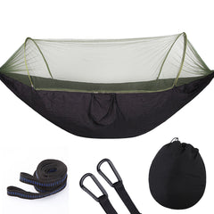 Double Camping Hammock With Mosquito Net Ultralight Nylon Parachute Hammocks