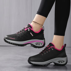 Women's Warm Hiking Shoes Non slip Breathable Winter Athletic Shoe