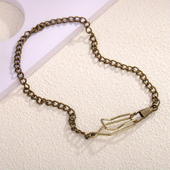 Vintage Metal Clip Pocket Watch Chain Accessory for Pocket Watch