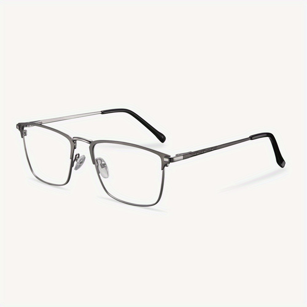 Men's Light Blocking Glasses Unisex Square Frame Computer Eye Protection