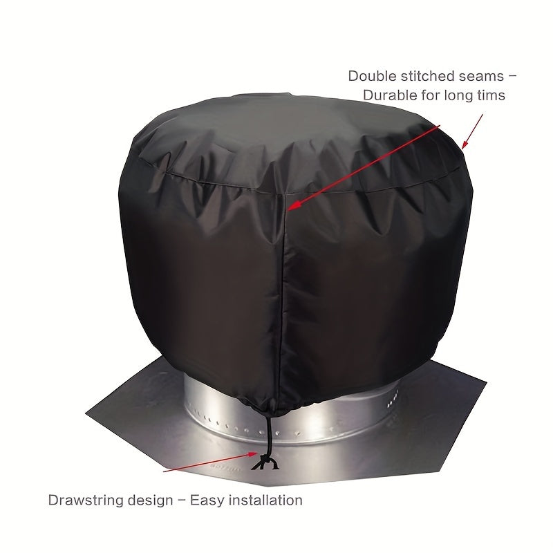 Waterproof Turbine Vent Hood Cover Oxford Cloth Dust Cover
