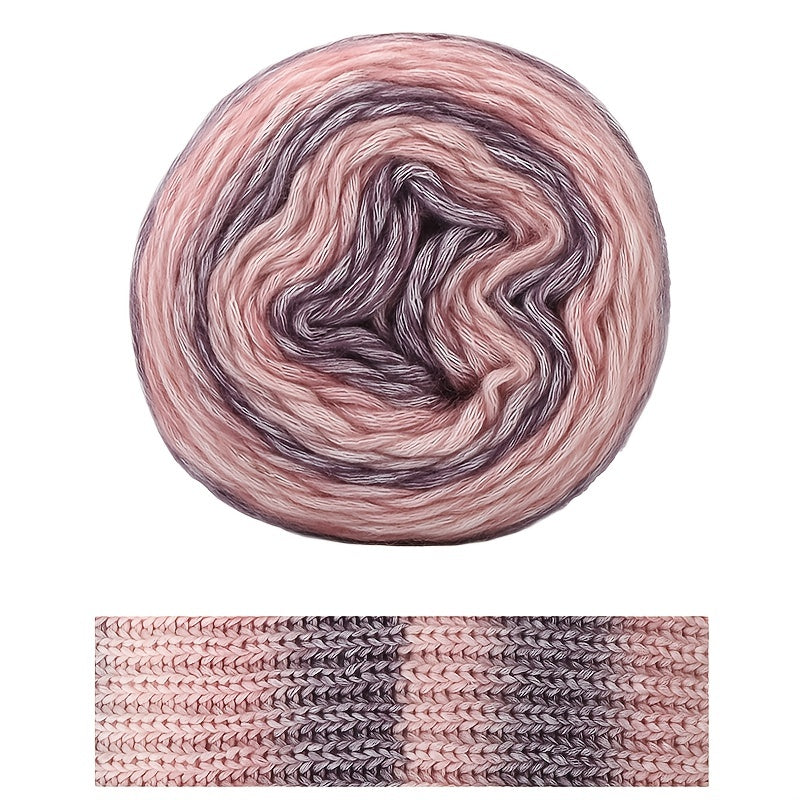 40 Acrylic 60 Polyester Soft Cake Thread Yarn for Crocheting and Knitting