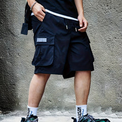 Men's Cargo Shorts Loose Fit Breathable Casual Pants
