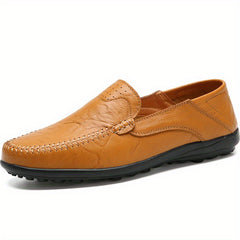 Men's Lightweight Leather Loafer Shoes for Spring & Summer