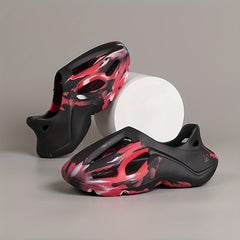 Men's Tie Dye Clogs Casual Foam Runner