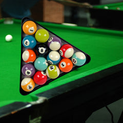 Plastic ABS 15 Ball Triangle Rack For 2 1 4 Pool Ball