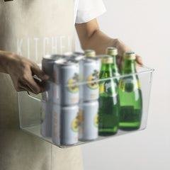 Refrigerator Storage Box Transparent Crisper Kitchen Organizer