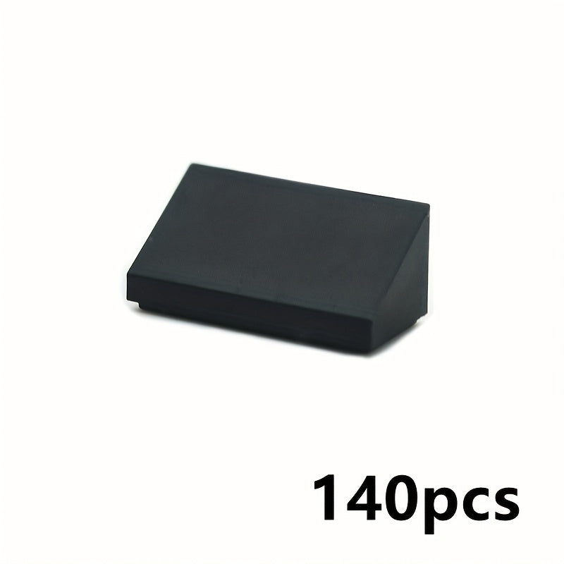 140pcs 1x2 Slanted Brick Building Block Accessories