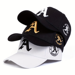 Gothic A Letter Baseball Cap Sun Hat Adjustable Casual Travel Vacation