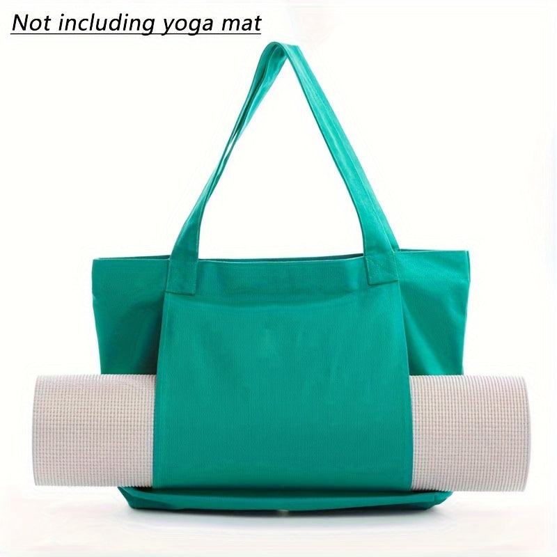 Large Yoga Mat Holder Bag With Shoulder Strap Lightweight And Durable