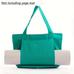 Large Yoga Mat Holder Bag With Shoulder Strap Lightweight And Durable