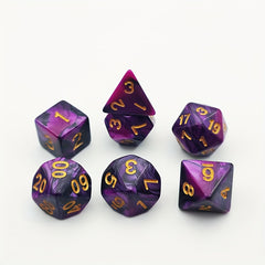 7pcs Party Polygon Dice Set Funny Games For Family Gatherings