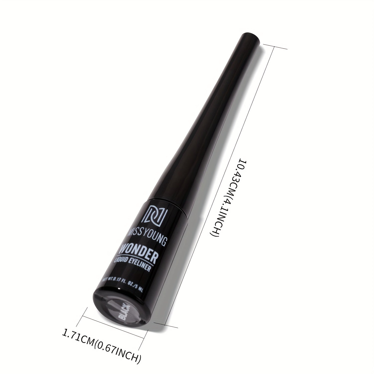 Long Lasting Waterproof Eyeliner with Easy Application Brush