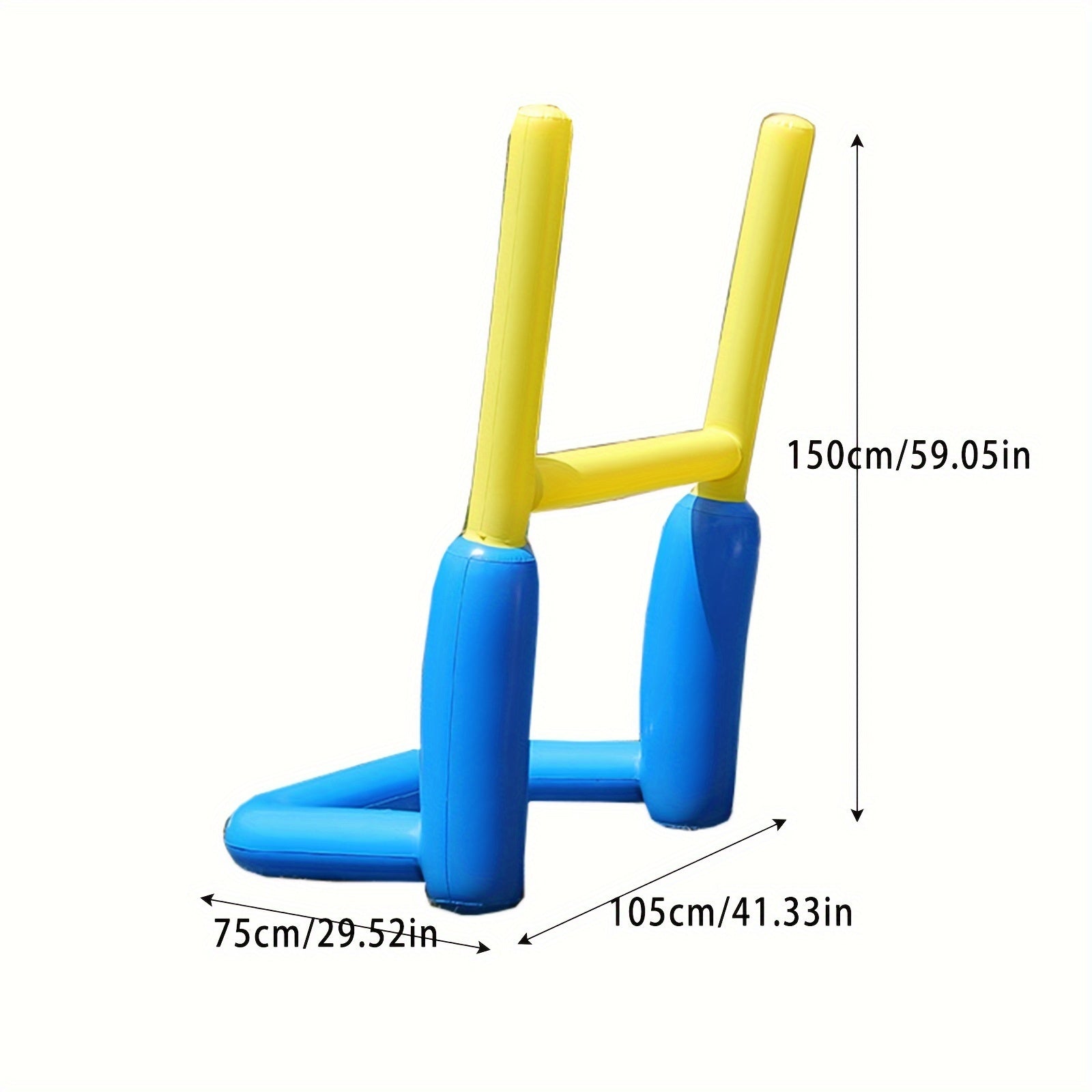 Inflatable Football Gate Interactive Game Volleyball Holder
