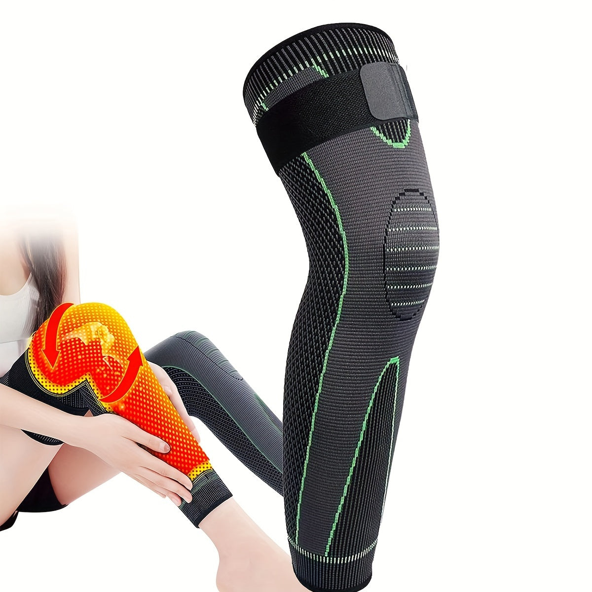 Non slip Compression Knee Pad for Sports Volleyball Fitness Training