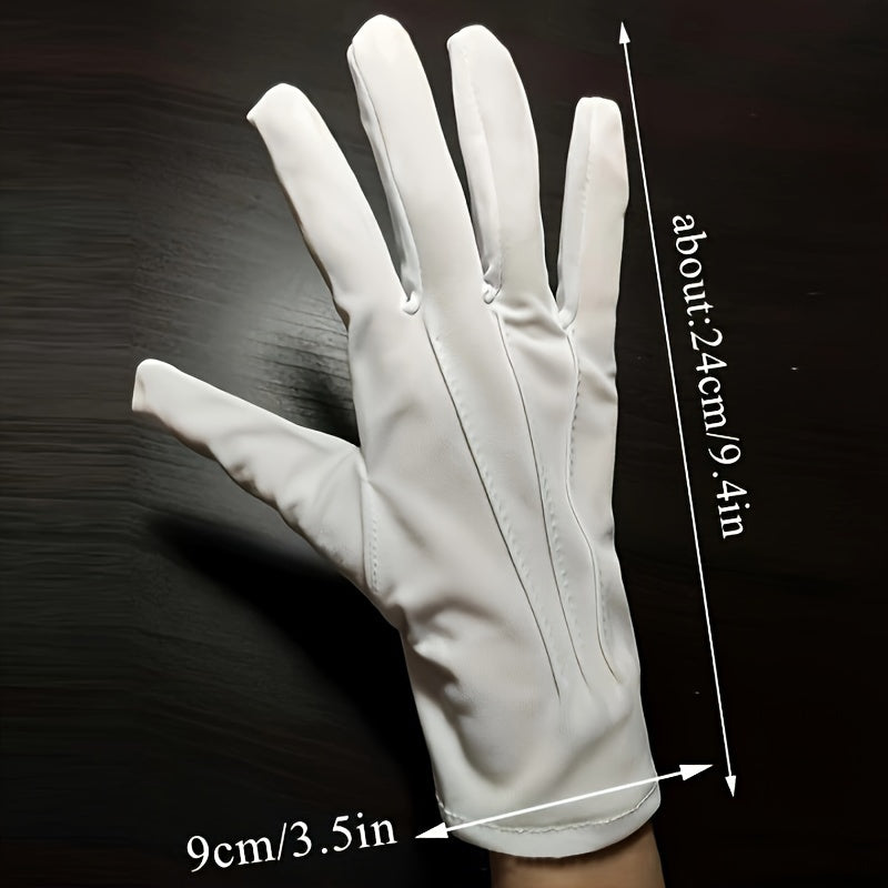 1pair Costume Gloves Comfortable And Breathable Gloves