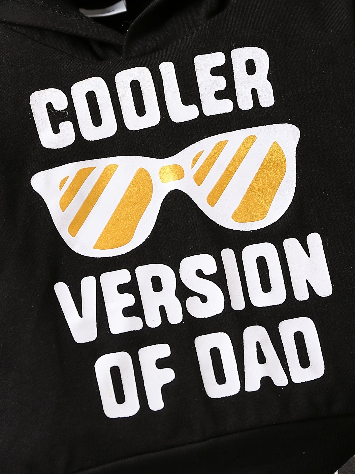 Toddler Boys Clothes COOLER VERSION OF DAD Hoodie Camo Pants 2PCS Outfit