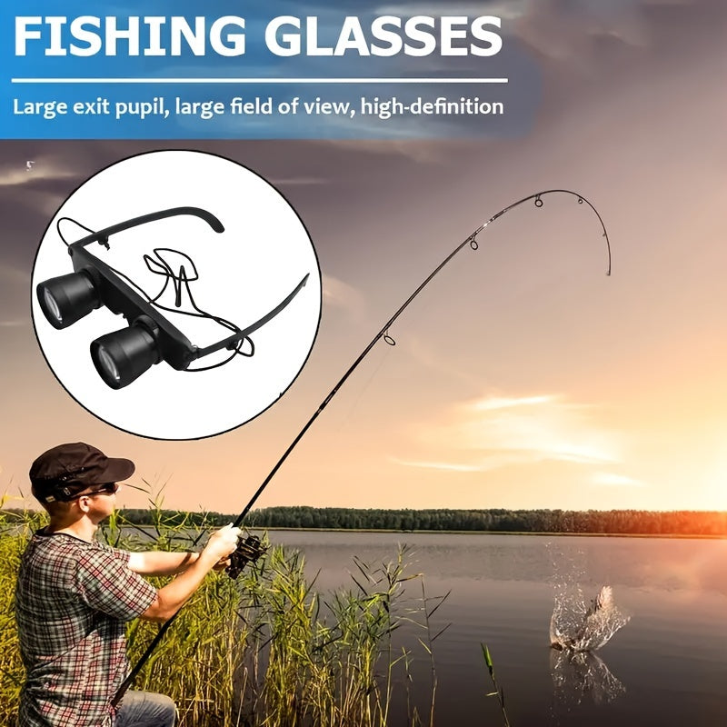 Hands-Free Fishing Binoculars for Bird Watching Concerts Theater