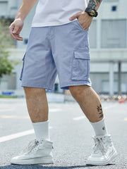 Men's Classic Cargo Denim Shorts