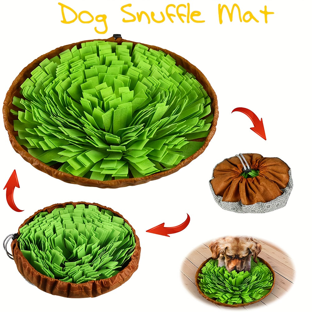 Eco-Friendly Pet Snuffle Mat for Foraging Skills Training