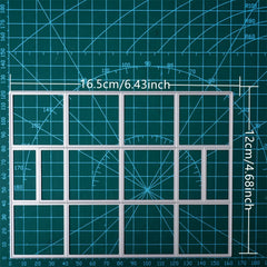 1pc Box Border Metal Cutting Dies Stencil For DIY Scrapbooking