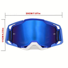 Off Road Motocross Goggles Anti Fog Lens for Skiing Cycling Dirt Biking
